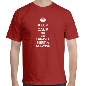 Playera Programador Laravel Inertia