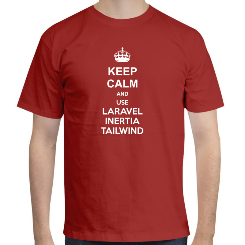 Playera Programador Laravel Inertia