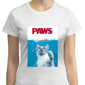 playera paws mujer